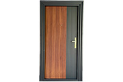 Dark steel door design 5